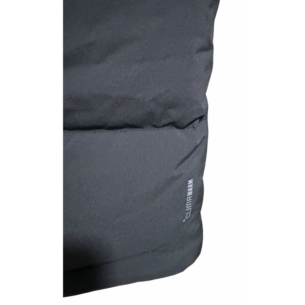 Adidas Black Helionic CLIMAWARM Hooded Down Vest Warm Winter Puffer Mens Size XL - Picture 10 of 15